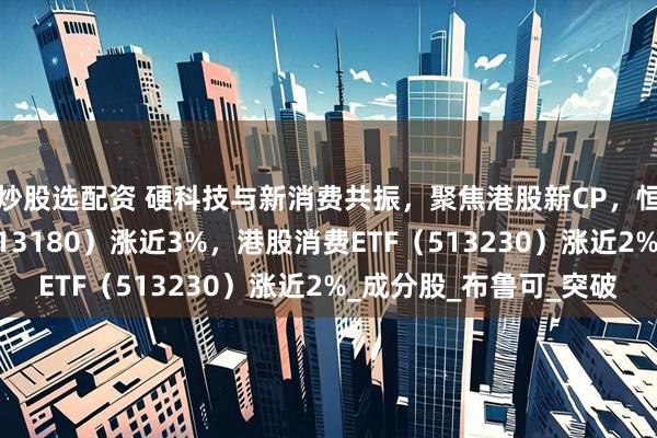 炒股选配资 硬科技与新消费共振，聚焦港股新CP，恒生科技指数ETF（513180）涨近3%，港股消费ETF（513230）涨近2%_成分股_布鲁可_突破